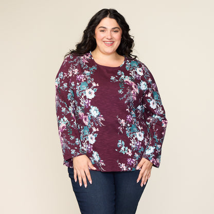 Plum Wine Front Detail Women