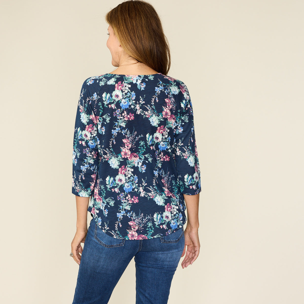 Navy Blazer Back Detail Missy
