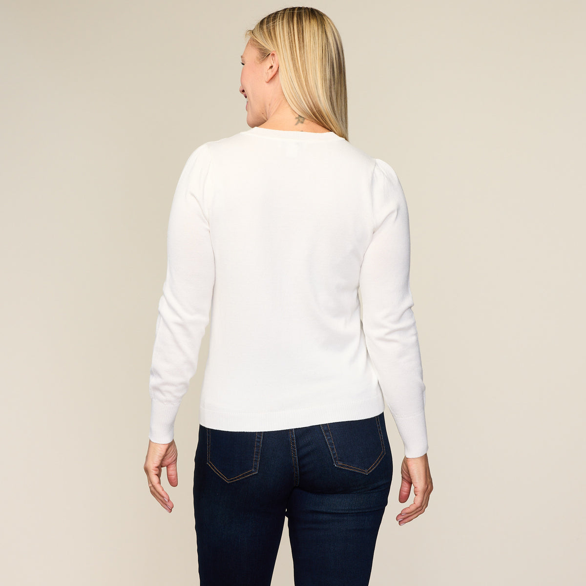 Marshmallow Back Detail Missy