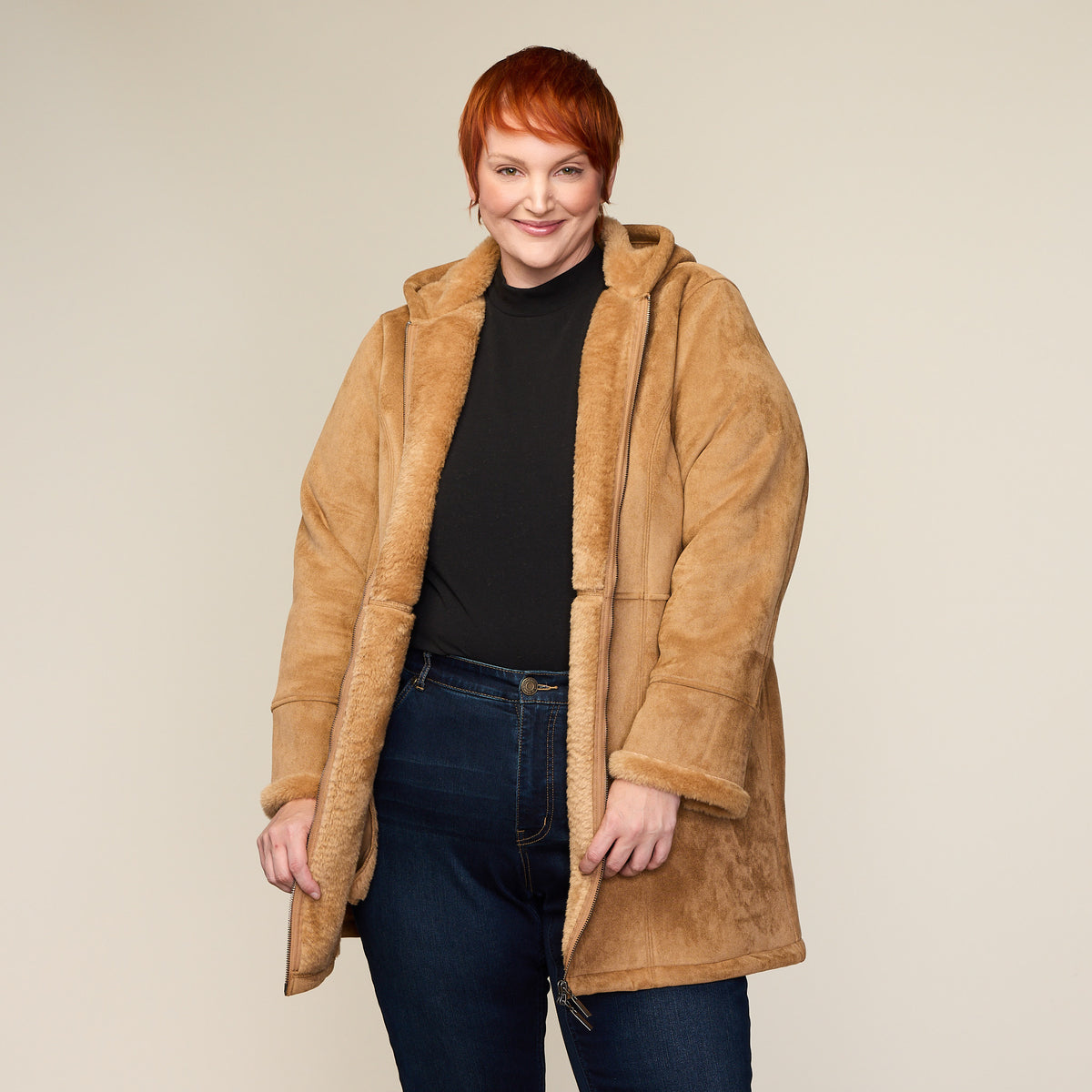 Cinnamon Swirl Front Detail Women