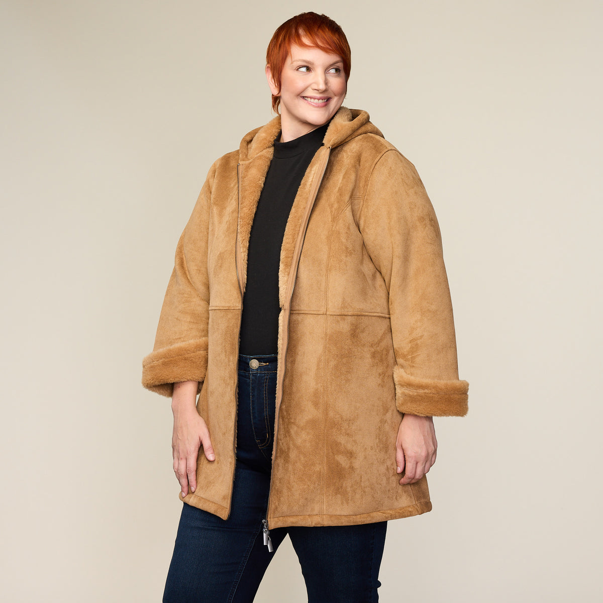 Cinnamon Swirl Front Detail Women