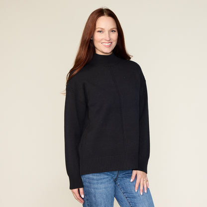 Black Front Detail Missy