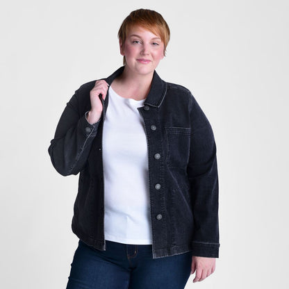 Stretch Relaxed Denim Jacket
