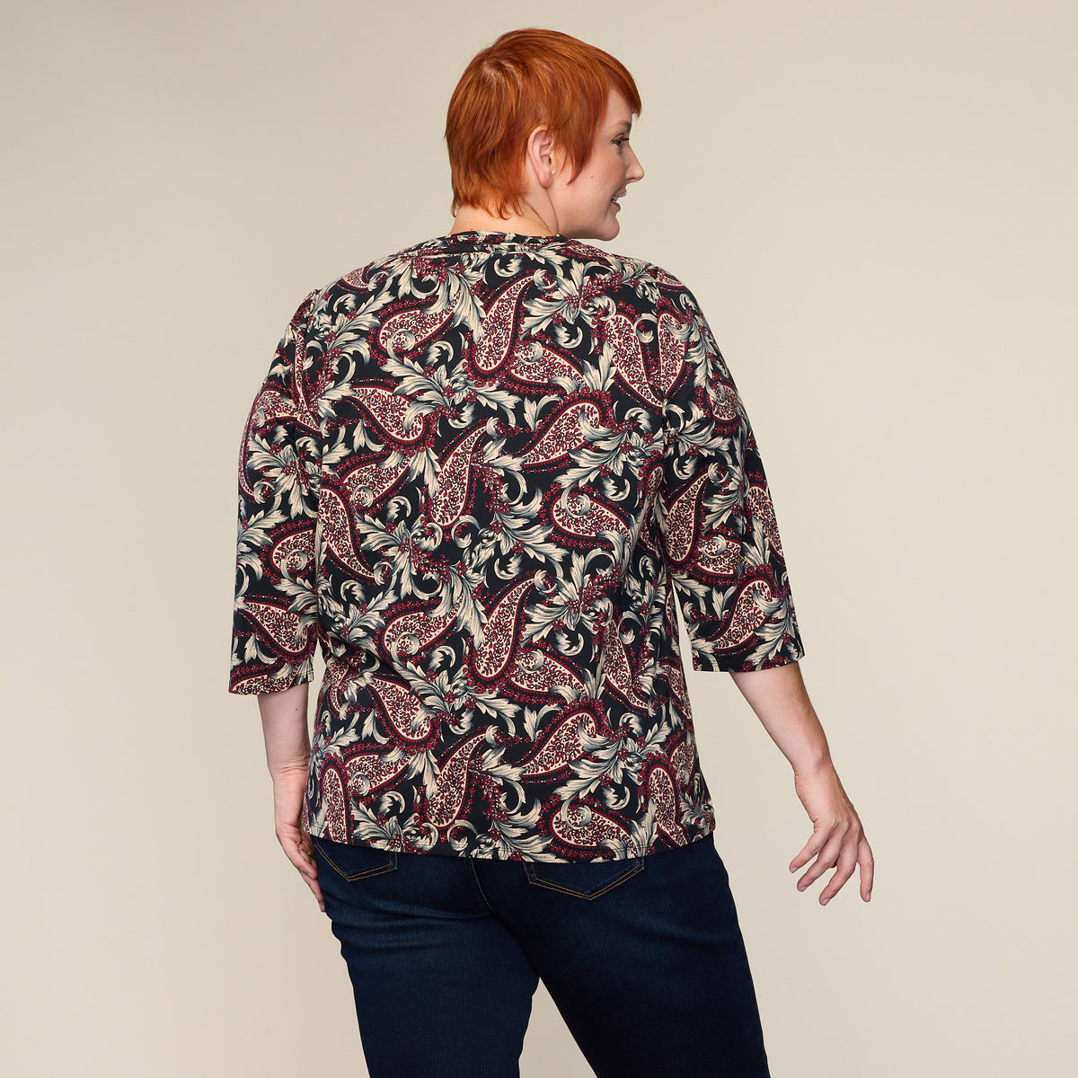 Black Back Detail Women
