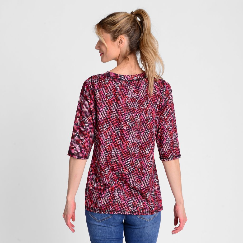Beetroot Pink Back Detail Missy