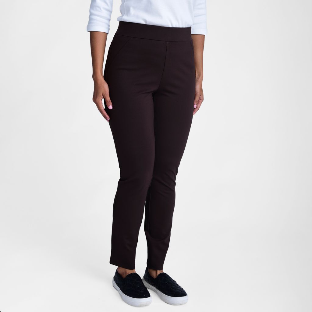 Signature Slimming Pull On Ponte Pant
