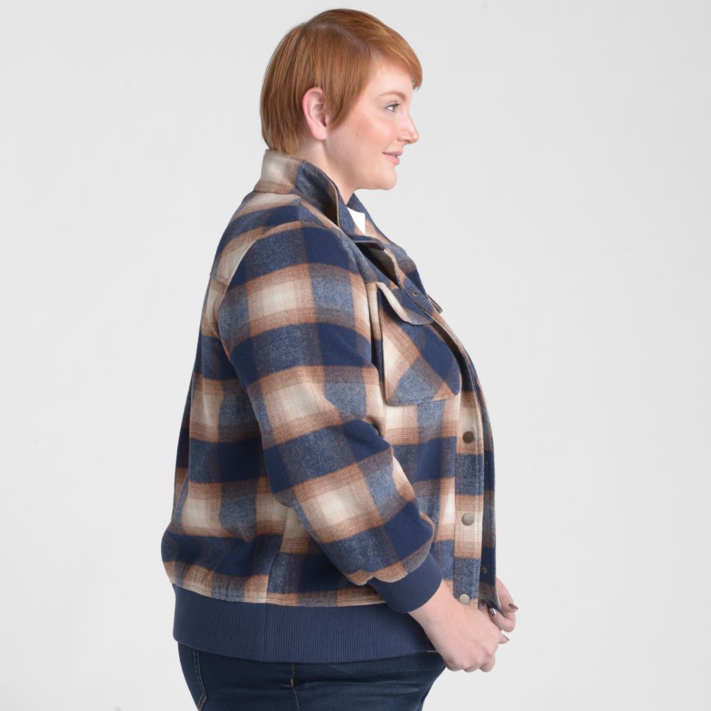 Navy Blazer Side Detail Women