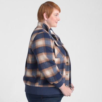 Navy Blazer Side Detail Women
