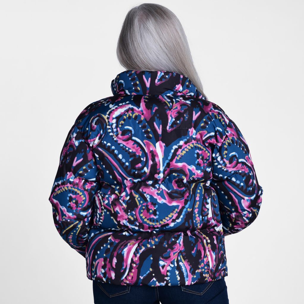 Gibraltar Sea Print Back Detail Missy