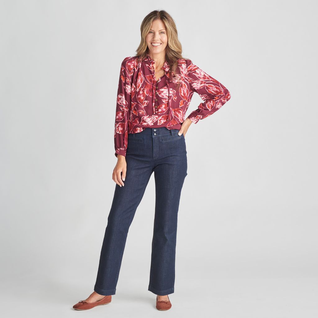 Relaxed Fit Denim Trouser