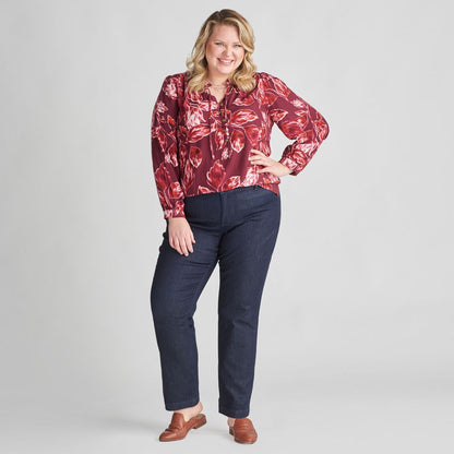 Relaxed Fit Denim Trouser