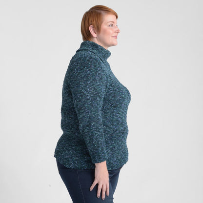 Speckled Turtleneck Sweater