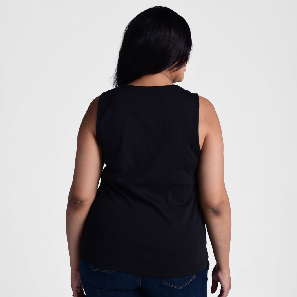 Black Back Detail Women