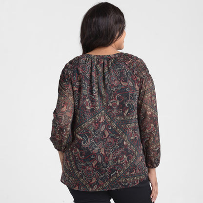 Black Multi Back Detail Women