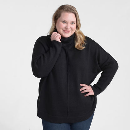 Cowl Neck Dolman Sleeve Sweater