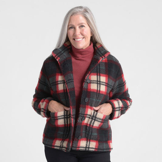 Patch Pocket Sherpa Jacket