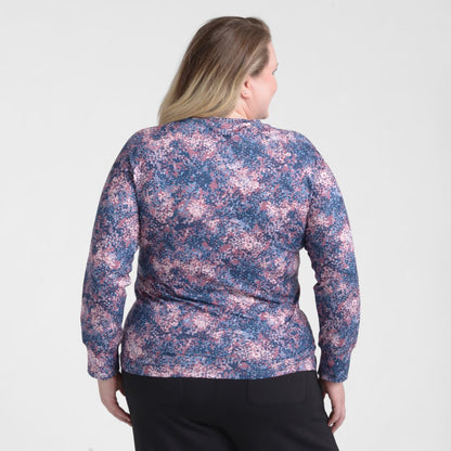 Relaxed Restyled Printed Raglan Sleeve Tee