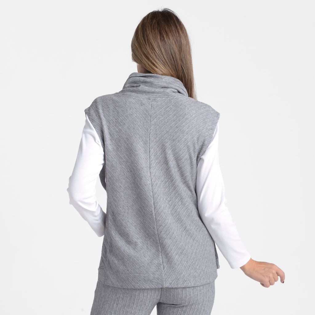Light Heather Grey Back Detail Missy