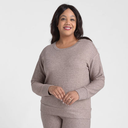 Relaxed Restyled Rib Knit Top