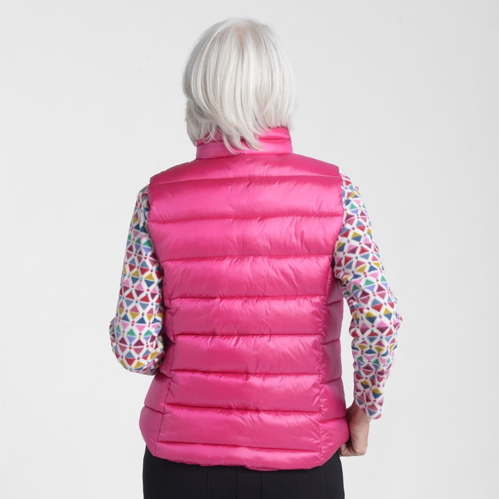 Shine Zip Front Vest