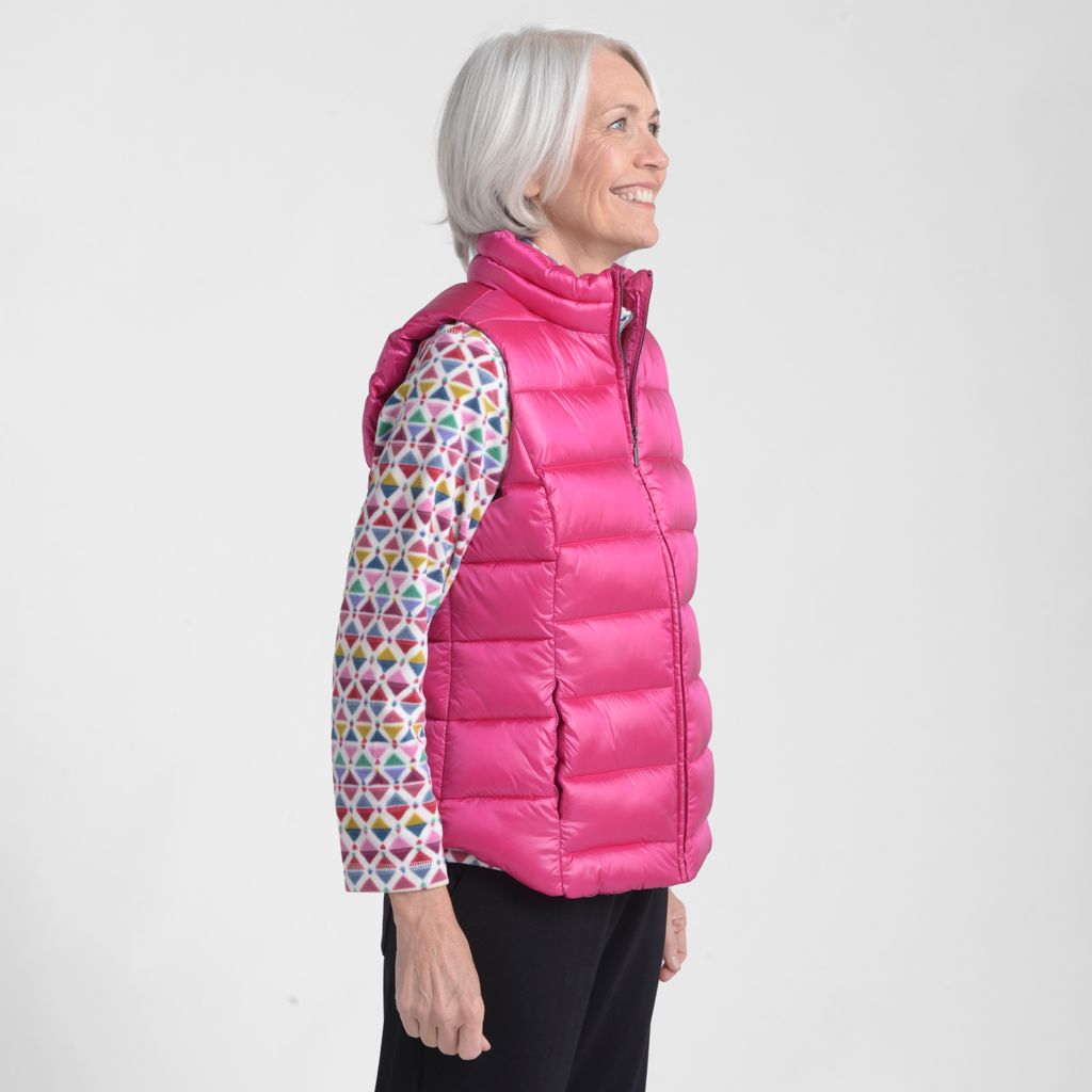 Shine Zip Front Vest