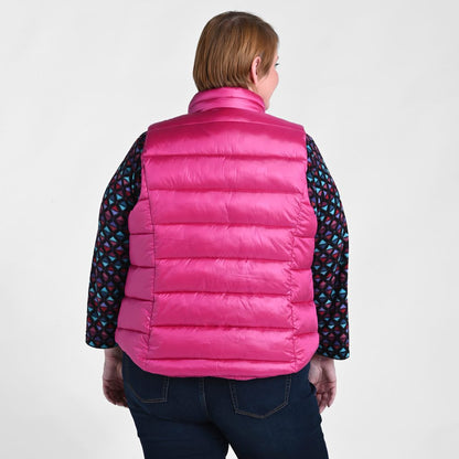 Shine Zip Front Vest
