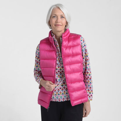 Shine Zip Front Vest