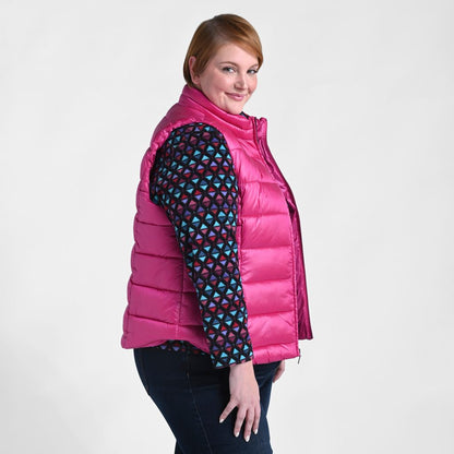 Shine Zip Front Vest