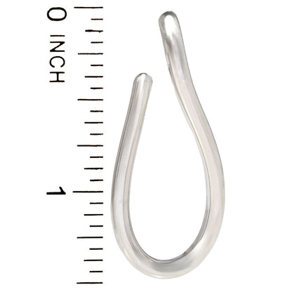 Abstract Oval Earring
