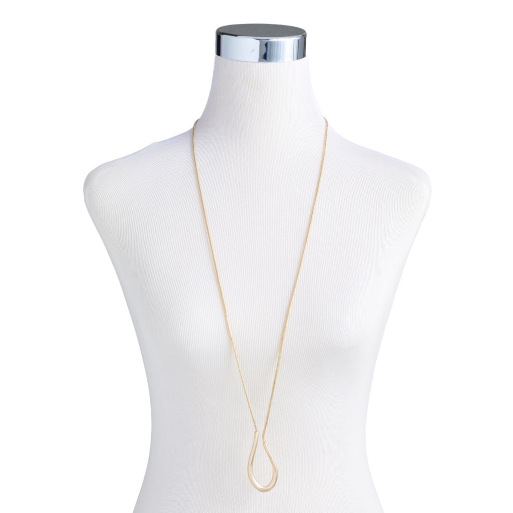 Abstract Oval Necklace