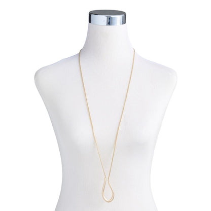 Abstract Oval Necklace