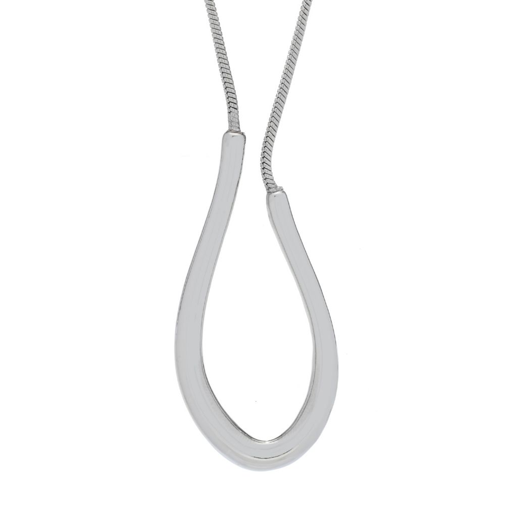 Abstract Oval Necklace