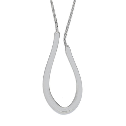 Abstract Oval Necklace