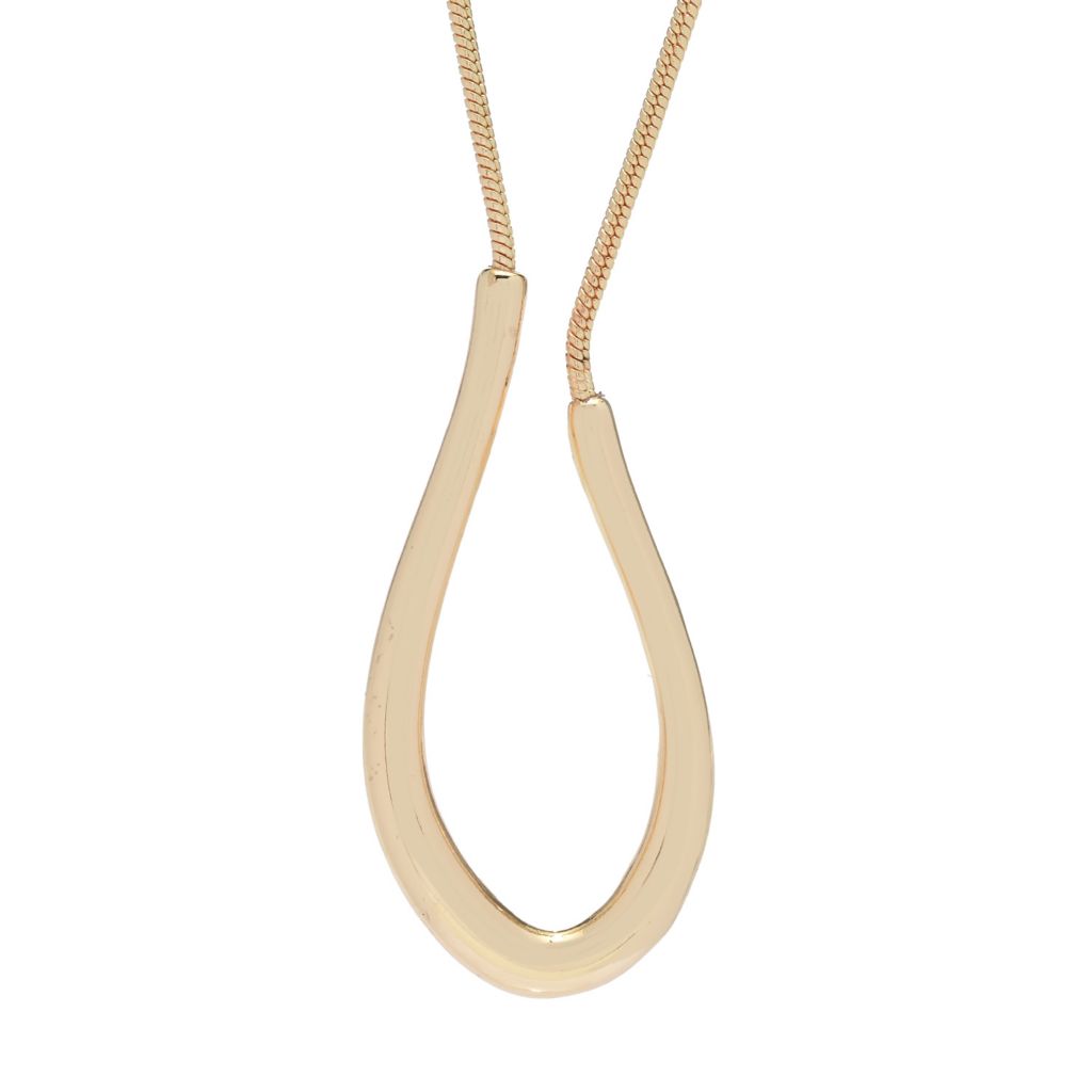 Abstract Oval Necklace