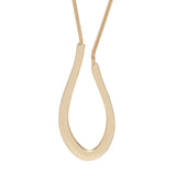 Abstract Oval Necklace