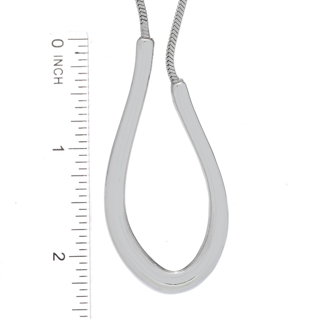 Abstract Oval Necklace
