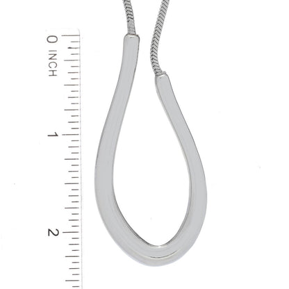 Abstract Oval Necklace