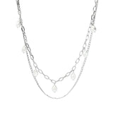 Pearl Detail Layered Necklace