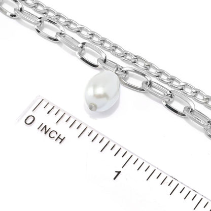 Pearl Detail Layered Necklace