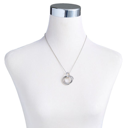 Double Link Pendant Necklace