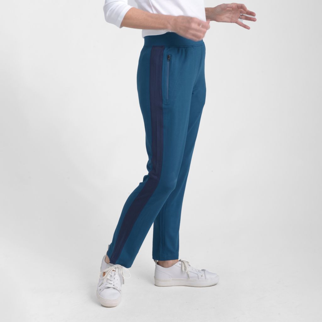 Relaxed Restyled Racer Stripe Tapered Leg Pant
