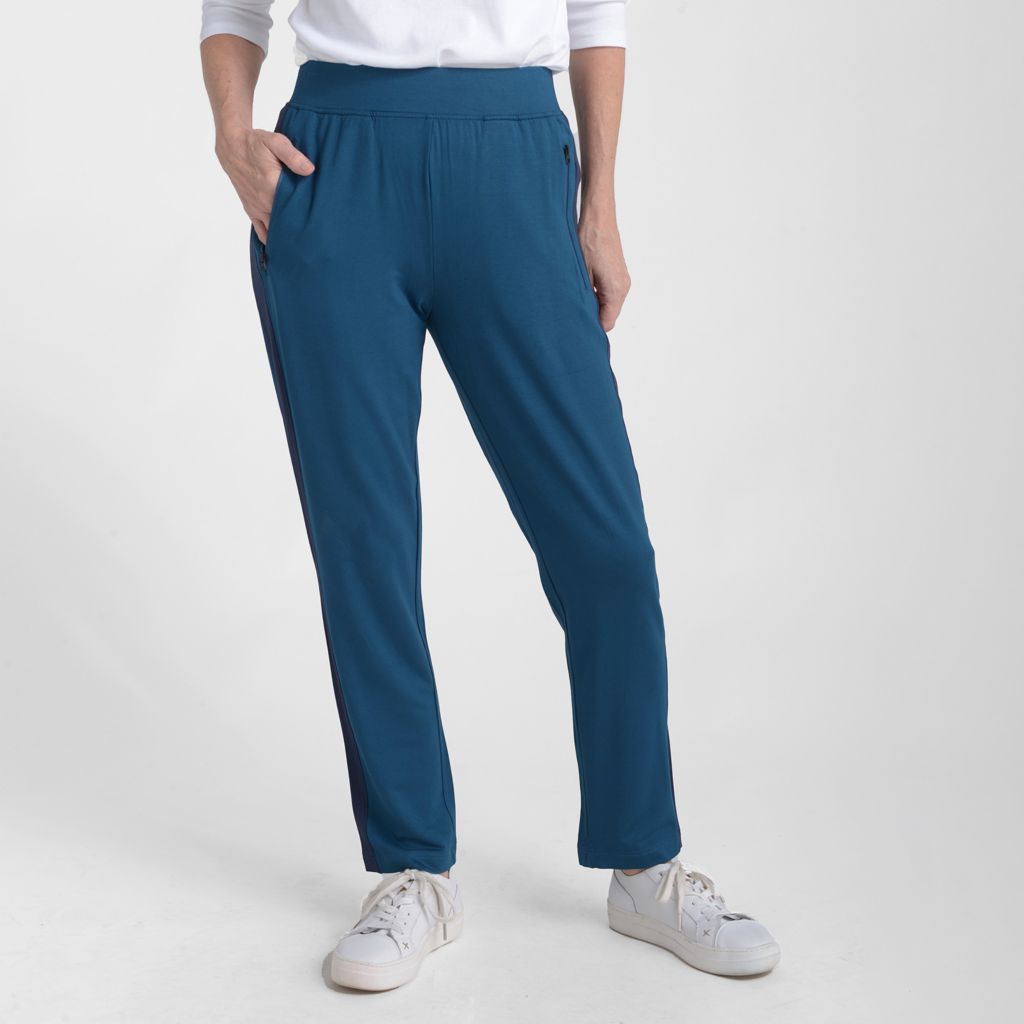 Relaxed Restyled Racer Stripe Tapered Leg Pant