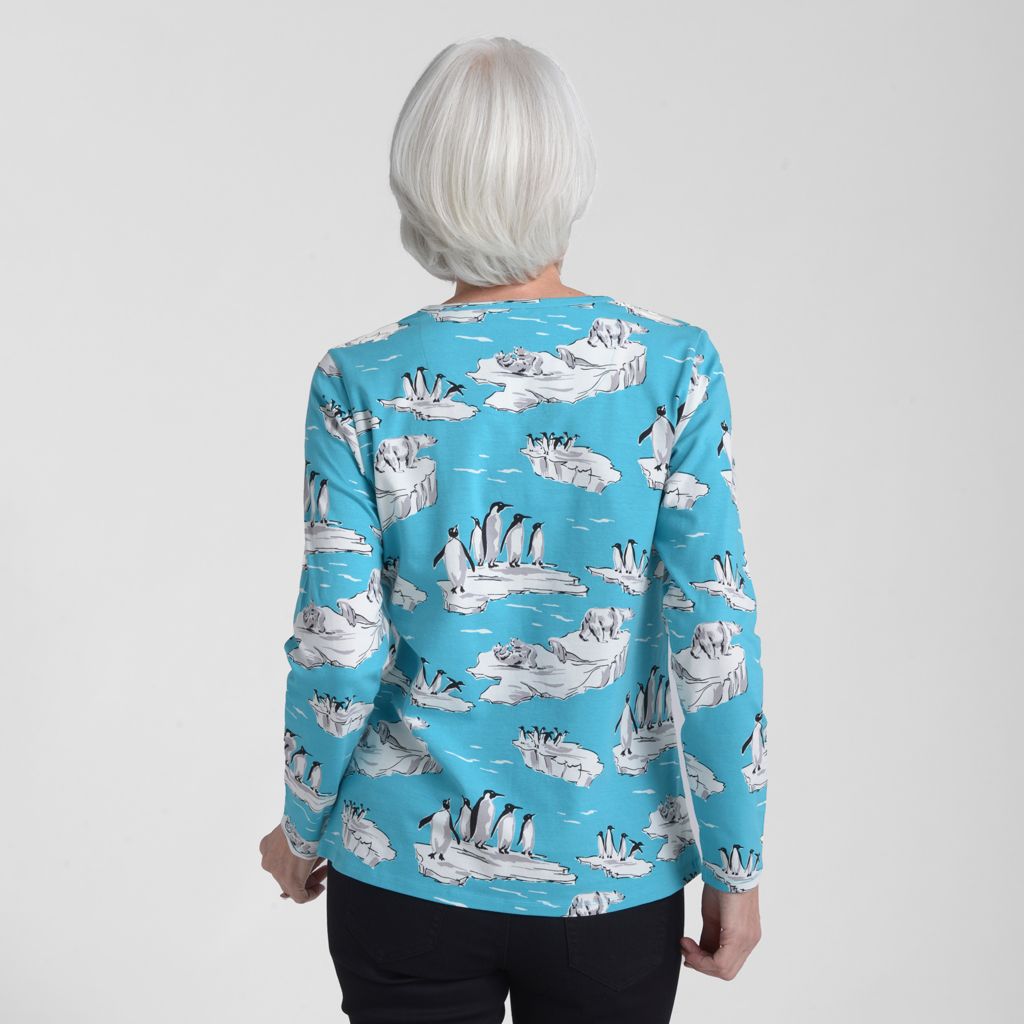 Peacock Blue Back Detail Missy