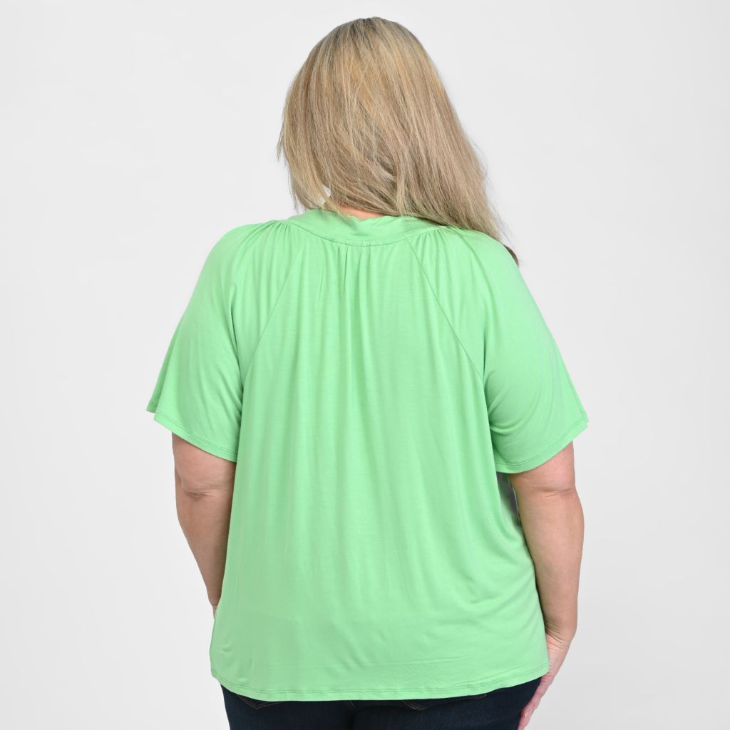 Green Clover Back Detail Women