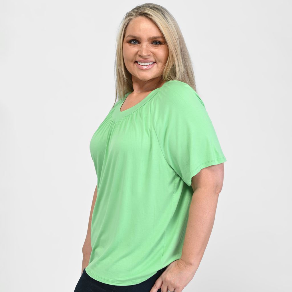 Green Clover Side Detail Women