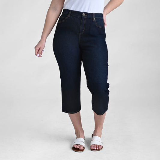 Everyday Denim Relaxed Fit Capri