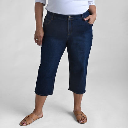 Everyday Denim Relaxed Fit Capri