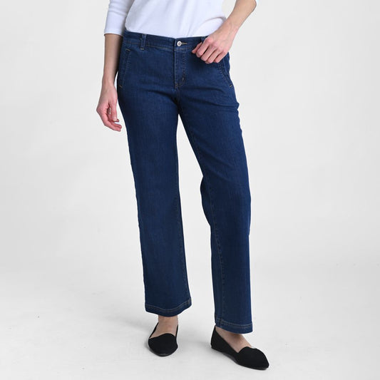 Shaped Fit Denim Trouser