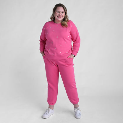 Relaxed Restyled French Terry Jogger Pant