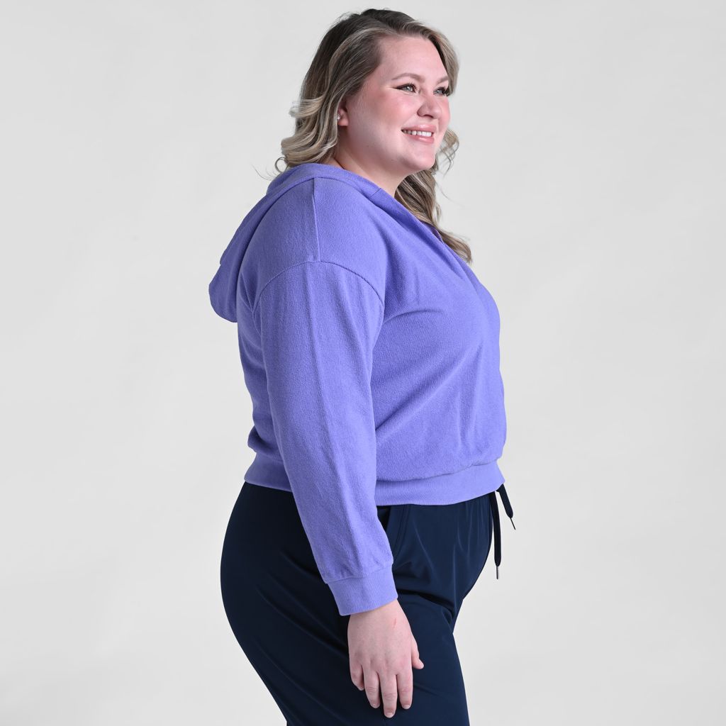 Aster Violet Side Detail Women